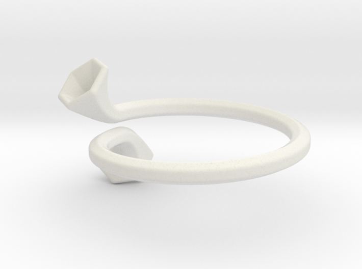 Double Trumpet Ring 2 3d printed