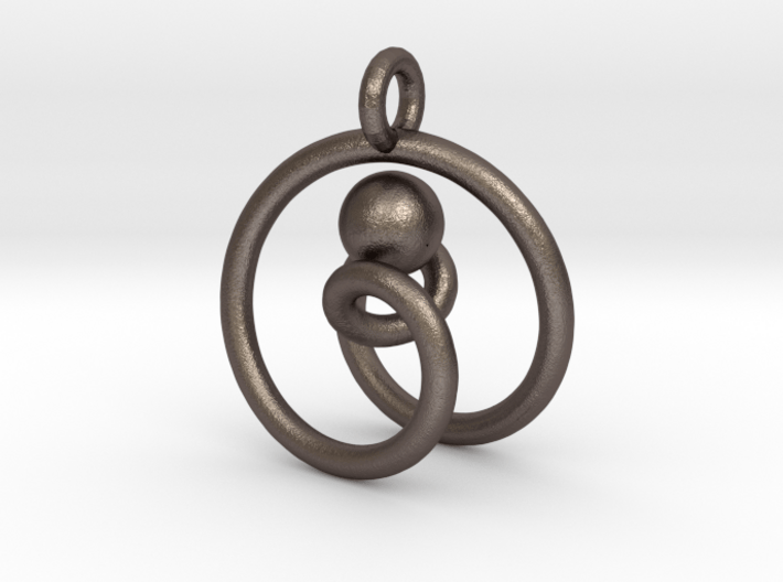 One ring to pwn the ball pendant 3d printed 