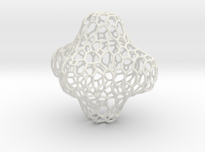 Voronoi Cross 3d printed 