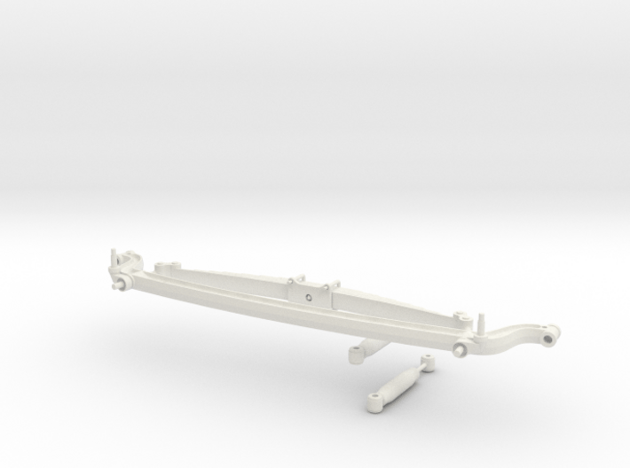 1/8 scale front axle 3d printed