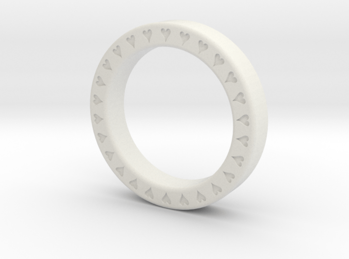 ♥♥♥ Heart Ring ♥♥♥ 3d printed 