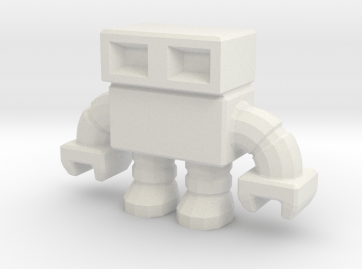 robot 0013, with hollow feet 3d printed 