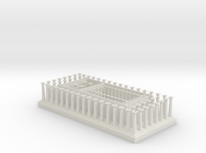 Parthenon Lower Section 3d printed