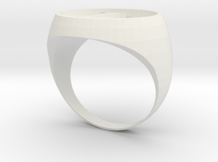 New Legion ring design 3d printed 