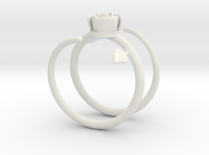 rose ring 3d printed