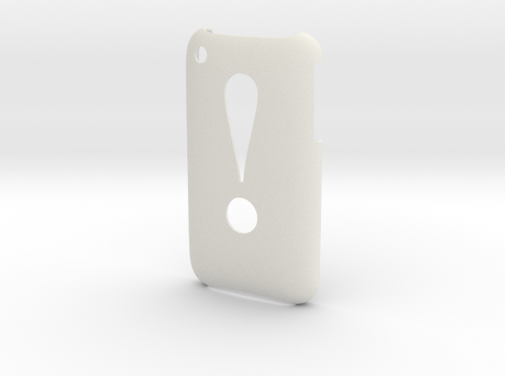 'Exclamation' 3GS Cover 3d printed 