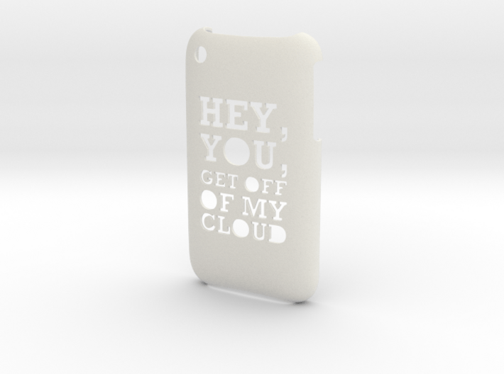 'Cloud' iPhone 3GS Cover 3d printed