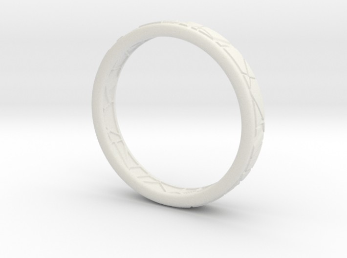 Broken ring 3d printed 