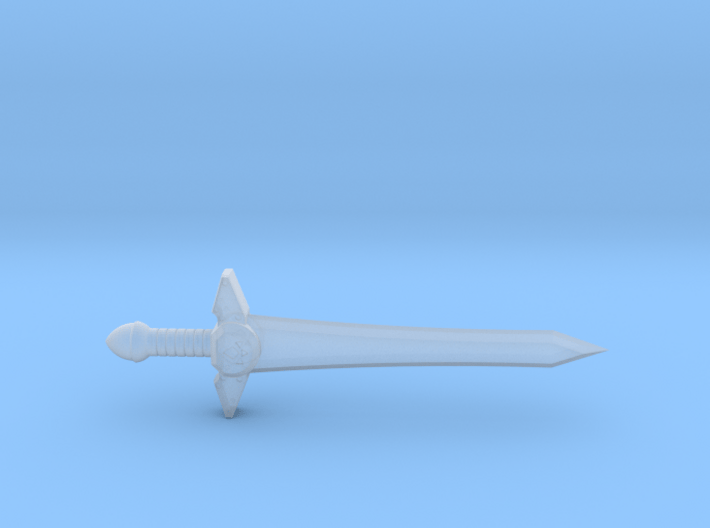 Mountain Sword 3d printed 