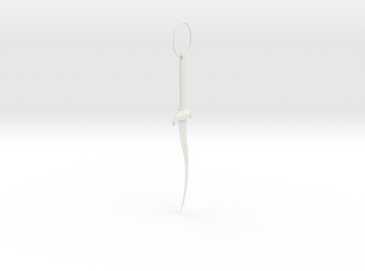 ear ring dagger 3d printed