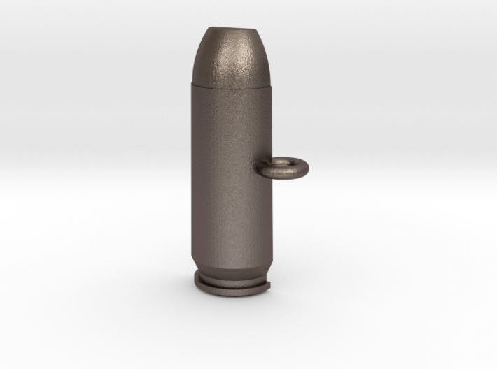 .50AE Bullet Pet Tag / Key Fob 3d printed 