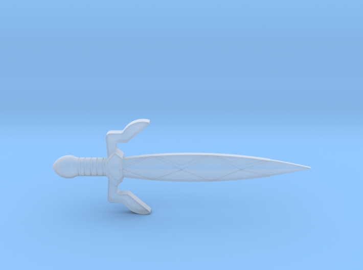 Gilded Sword 3d printed 