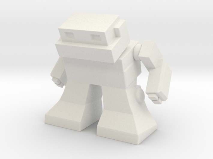 Robot 0041 Mech Bot v2 1.75&quot; tall 3d printed
