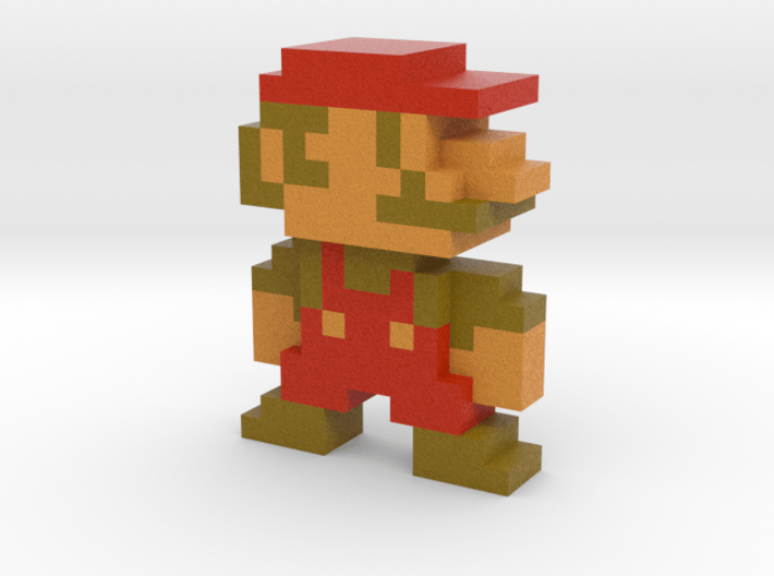 Mariorama Mario 3d printed