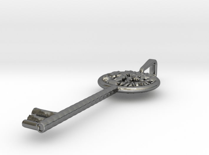 Magic key pendant 5.5cm 3d printed 