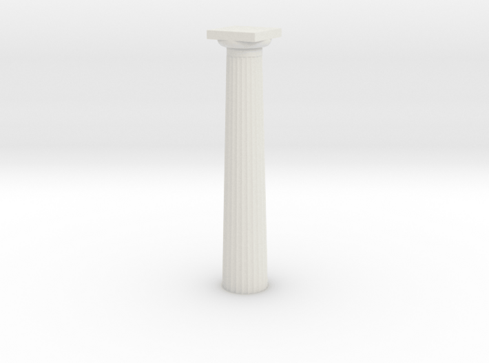 17.5cm doric Column 3d printed 