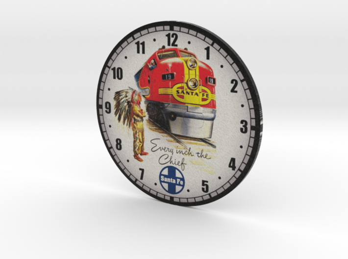 Clockface - Santa Fe 3d printed