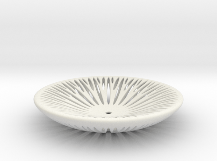 Segmenta ceramic bowl 3d printed 