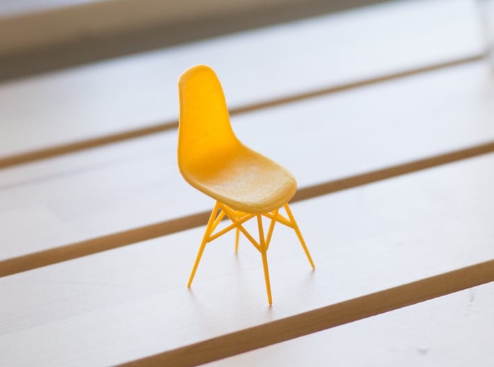 Eames Side Chair - 6.8cm tall 3d printed 