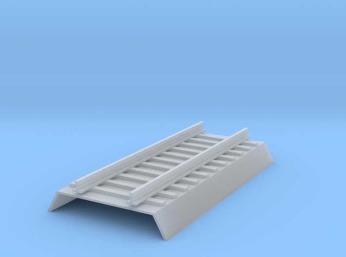 RoadBed Track - Z scale 3d printed