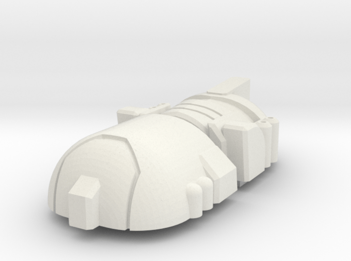 Leadfoot Head for Classics Mirage body 3d printed