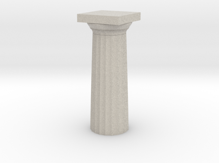 Parthenon Column Top 1:100 3d printed