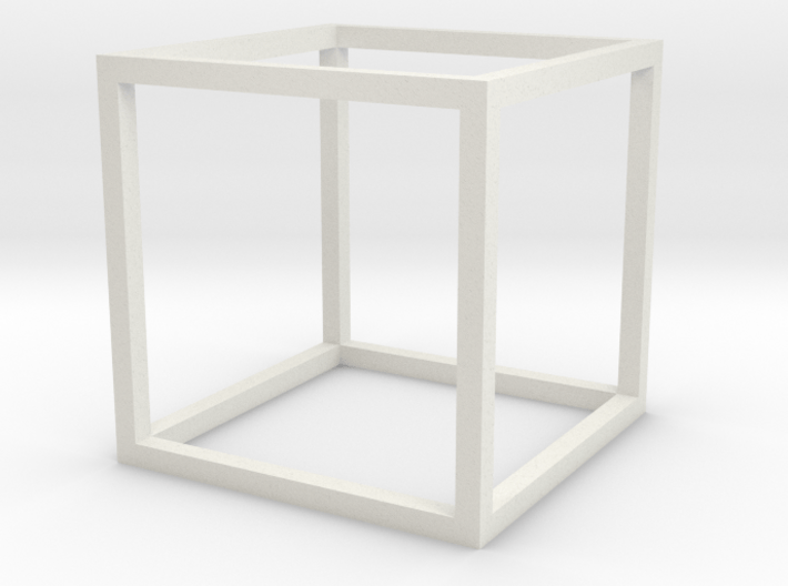 Cube Pendant 3d printed