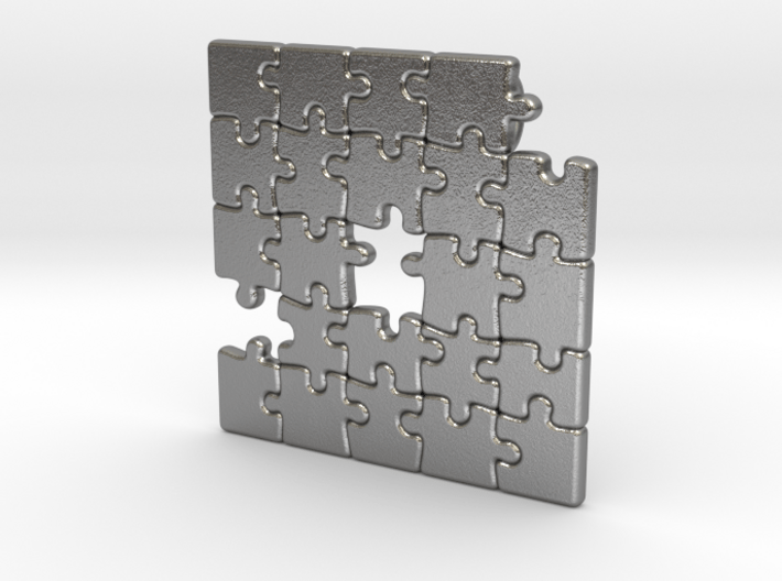 Puzzle Pendant #1 3d printed