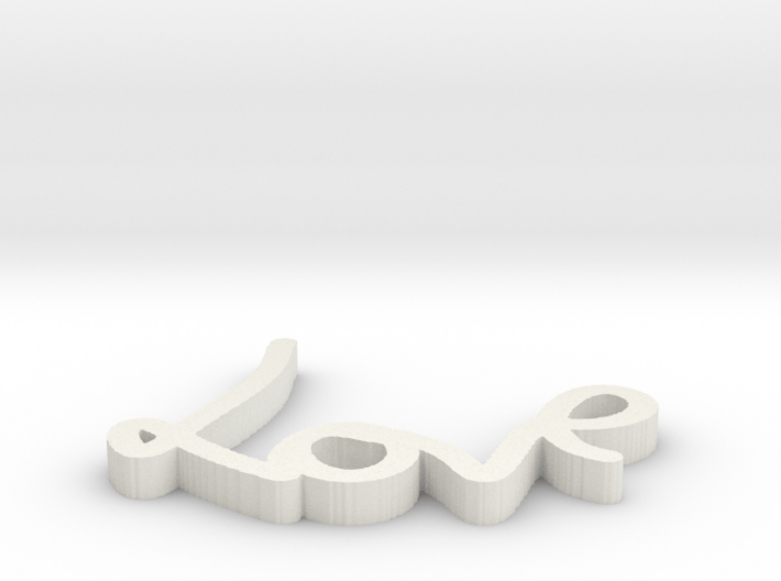Love Sign 3d printed