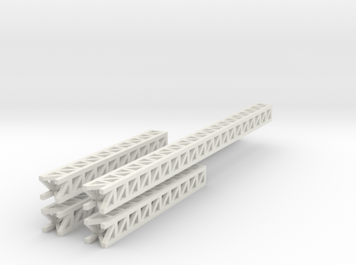 Very Long Modular Structures 3d printed