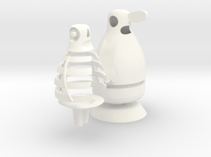 Skin and Bones 3d printed 