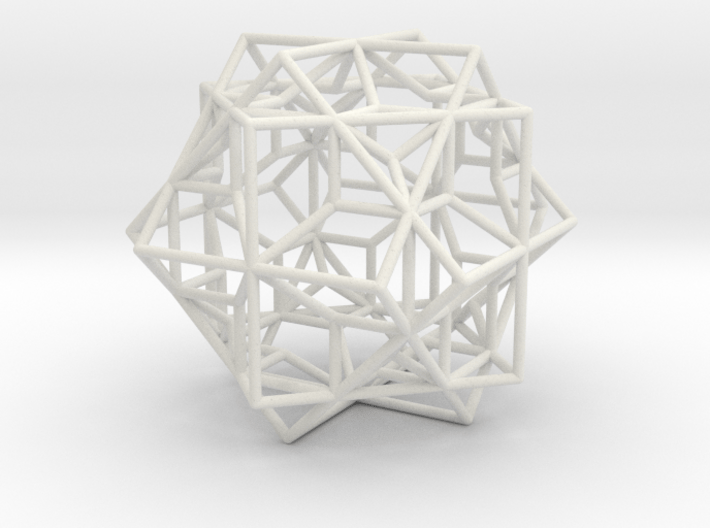 larger 3 cubes escher 3d printed 