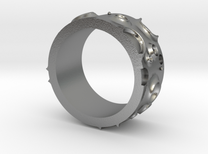 Asteroid Ring 3d printed 