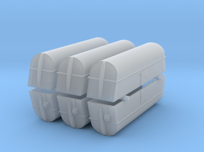 Milk Tank Car Ultra - Z Scale 3d printed 