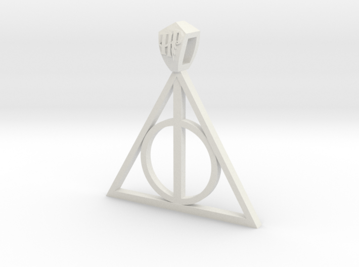 Harry Potter Pendant (metal) 3d printed 