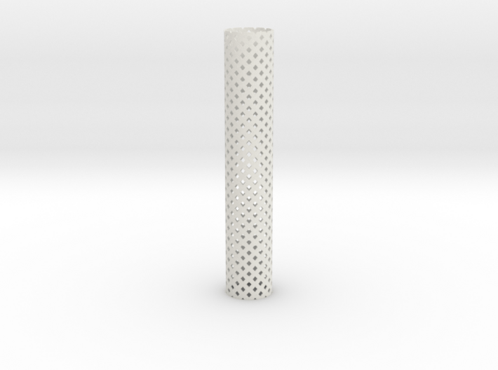Square Perforated Tubing 16 cm 3d printed