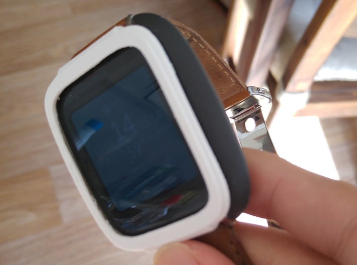 Asus Zenwatch Bumper Case 3d printed Compatible with the charger