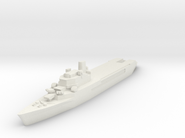 Jeanne d'Arc helicopter cruiser 1:3000 x1 3d printed 