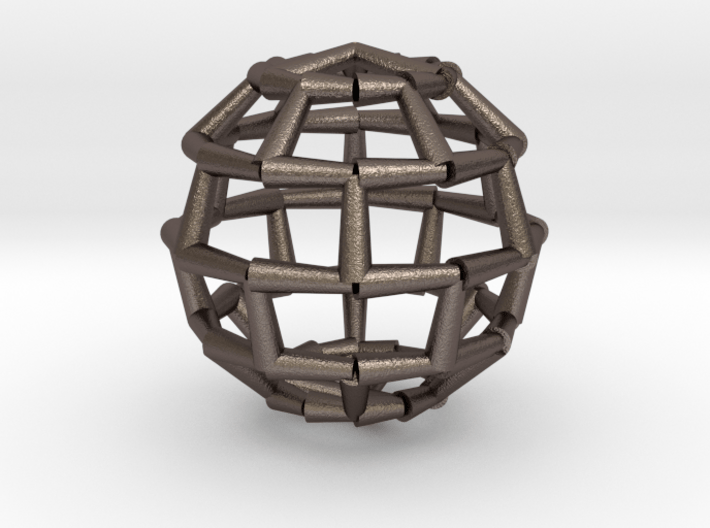 Brick Sphere 2 3d printed 