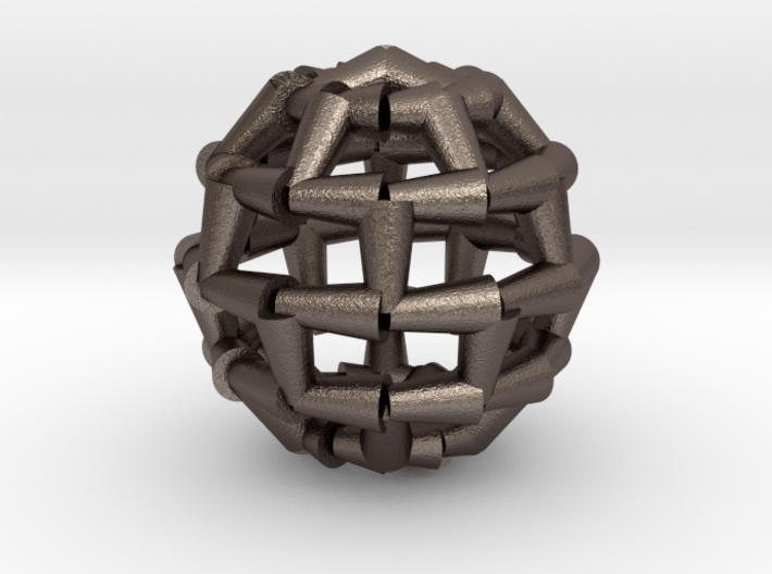 Brick Sphere 4 3d printed