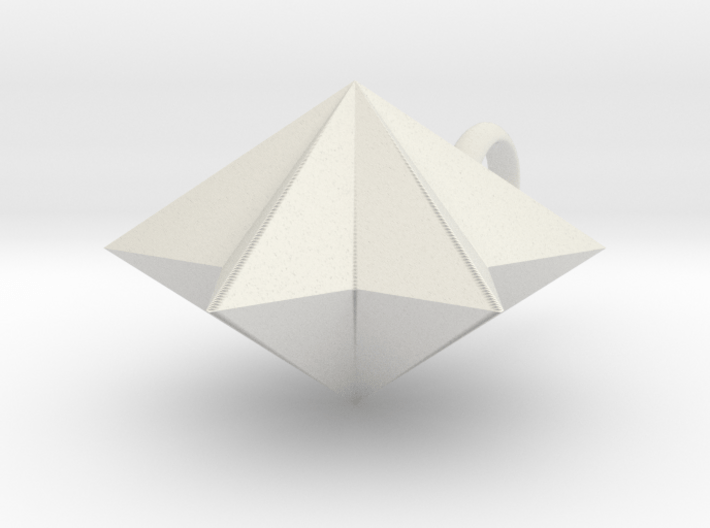 pyramid 6star charm 3d printed