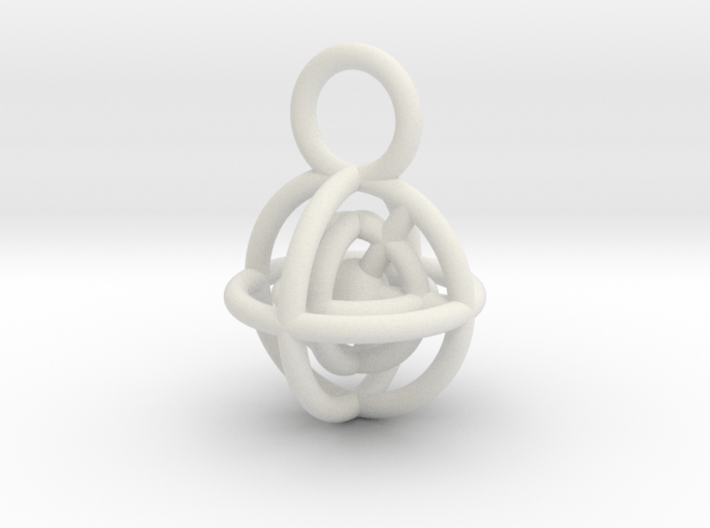 Ball Necklace 3d printed