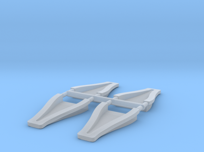 1/12 scale 3 inch NACA ducts 3d printed 