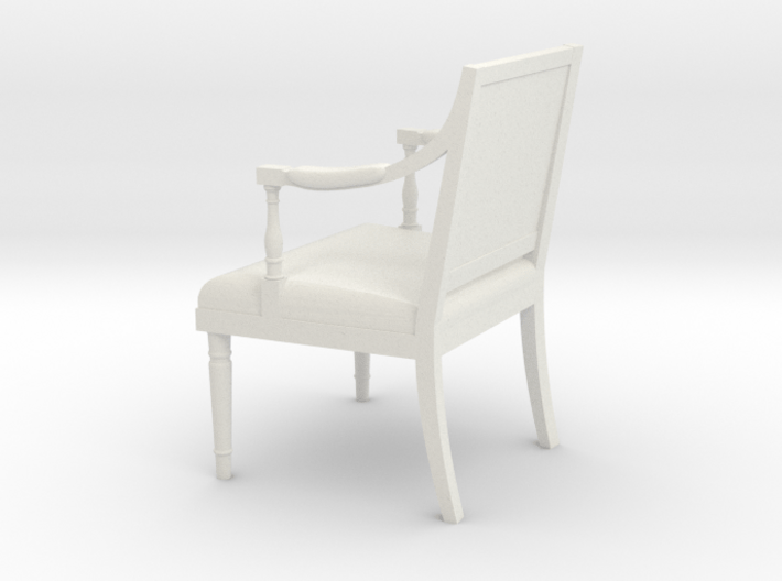 1:24 Sheraton Chair (Not Full Size) 3d printed 