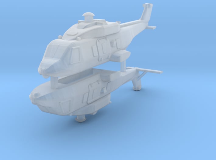 Eurocopter NH90 1:350 x2 3d printed