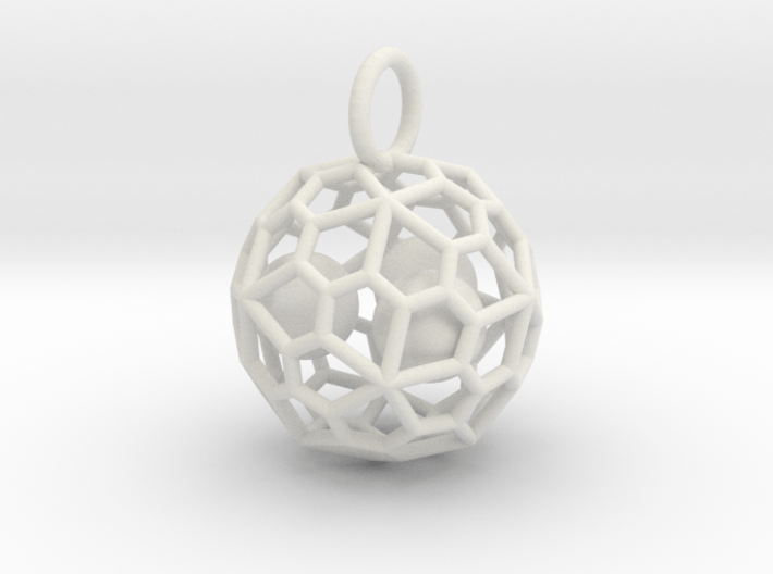 Blue Ball Cage  3d printed 