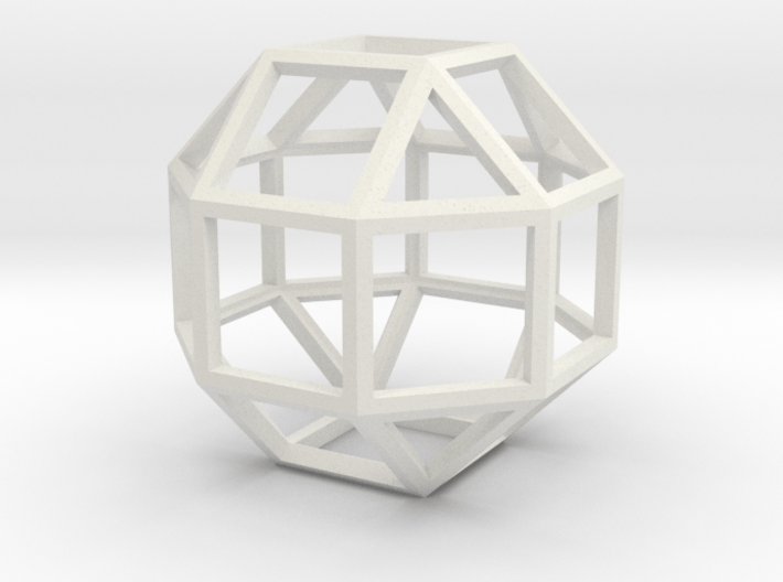 4" rhombicuboctahedron  3d printed 