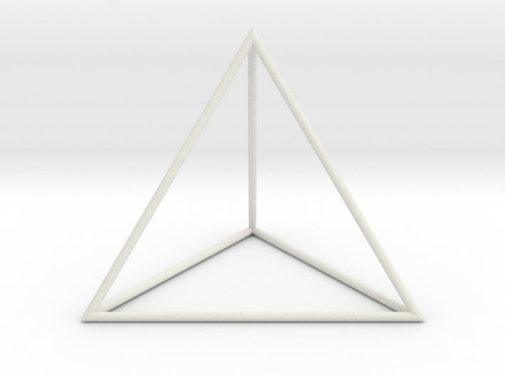 Tetrahedron 100mm 3d printed