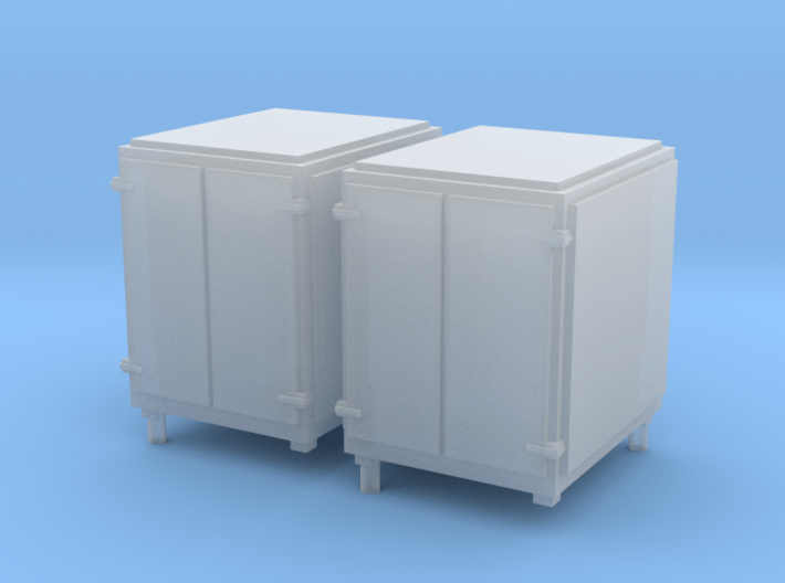 1:96 Standard Large Ammo Box - Set of 2 3d printed 