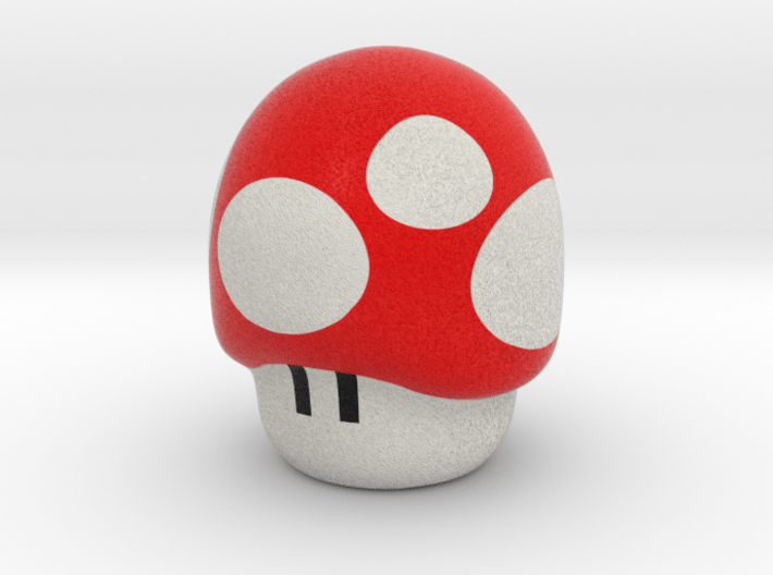 Super Mario Mushroom - Pencil Accesory 3d printed